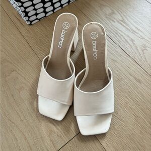 Beige sandals